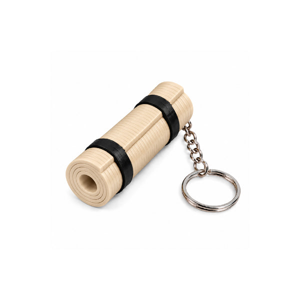 MyTinkly™ Yoga Mat Keychain | Fitness & Workout Keychain | Yoga Lover Accessories | Yoga Themed Keyring