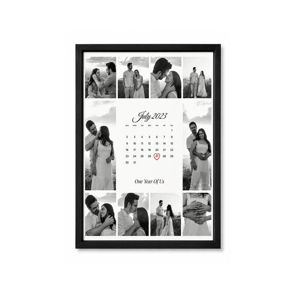 MyTinkly™- Calendar Special Date- Personalised Photo Frame