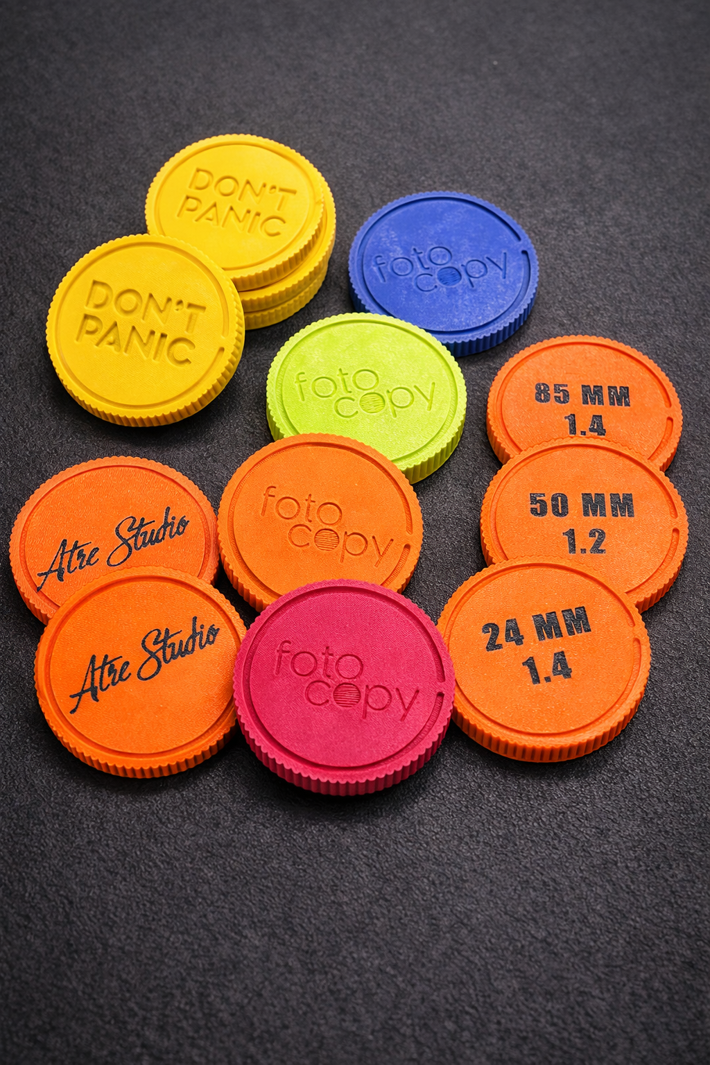 Customisable Lens Rear caps