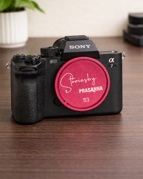Mytinkly- Camera Body Cap | Protective Dust Cover for Camera Bodies | Customizable