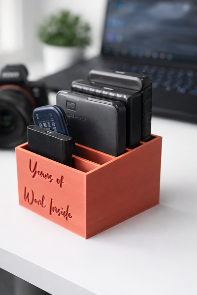 My Tinkly- Hard Drive & SSD Organizer| Customizable