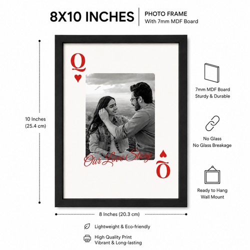 MyTinkly™- Classic Playing Card- Personalised Photo Frame