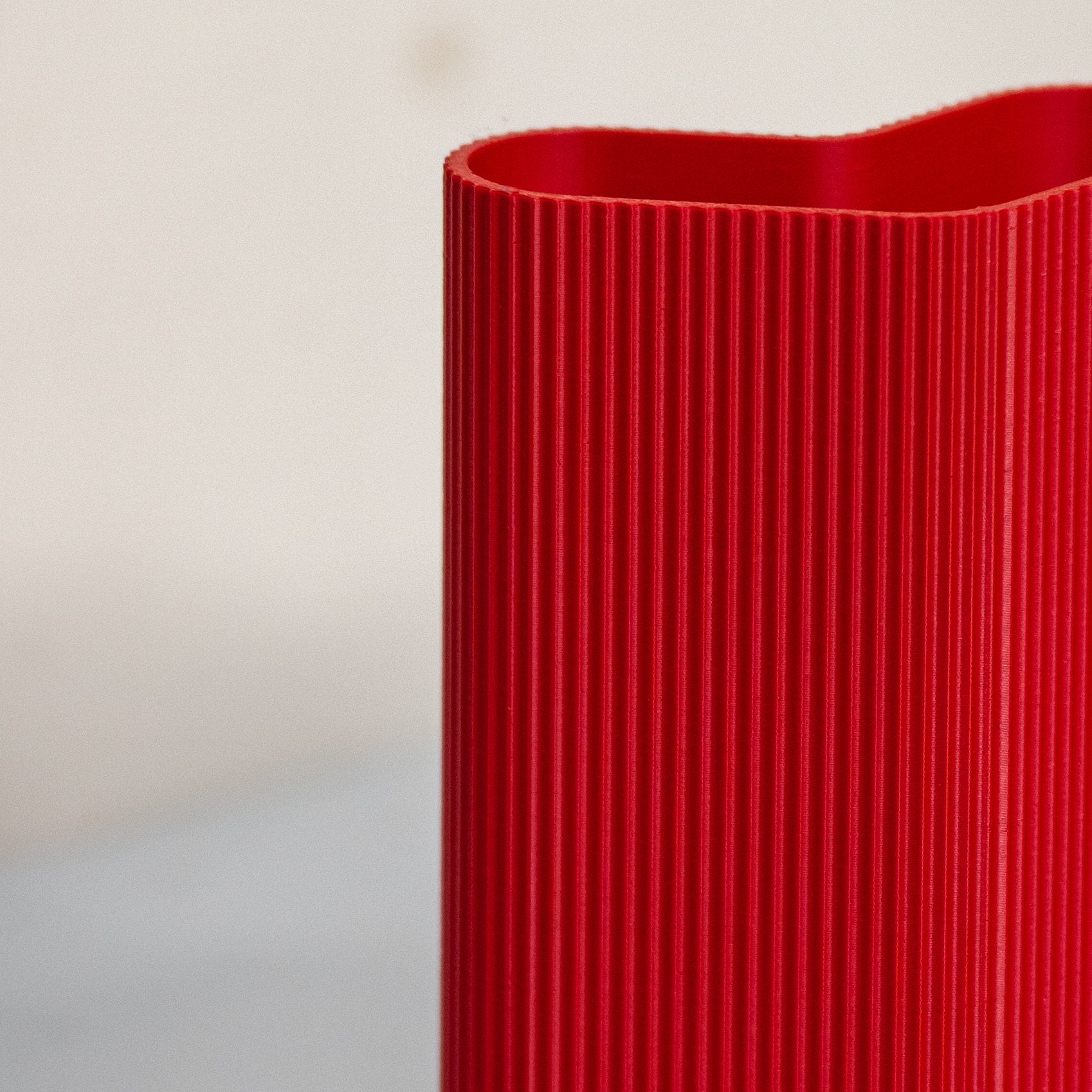 MyTinkly – Zig-Zag Vase | Modern 3D Printed Decorative Flower Vase | Stylish Home & Office Tabletop Decor