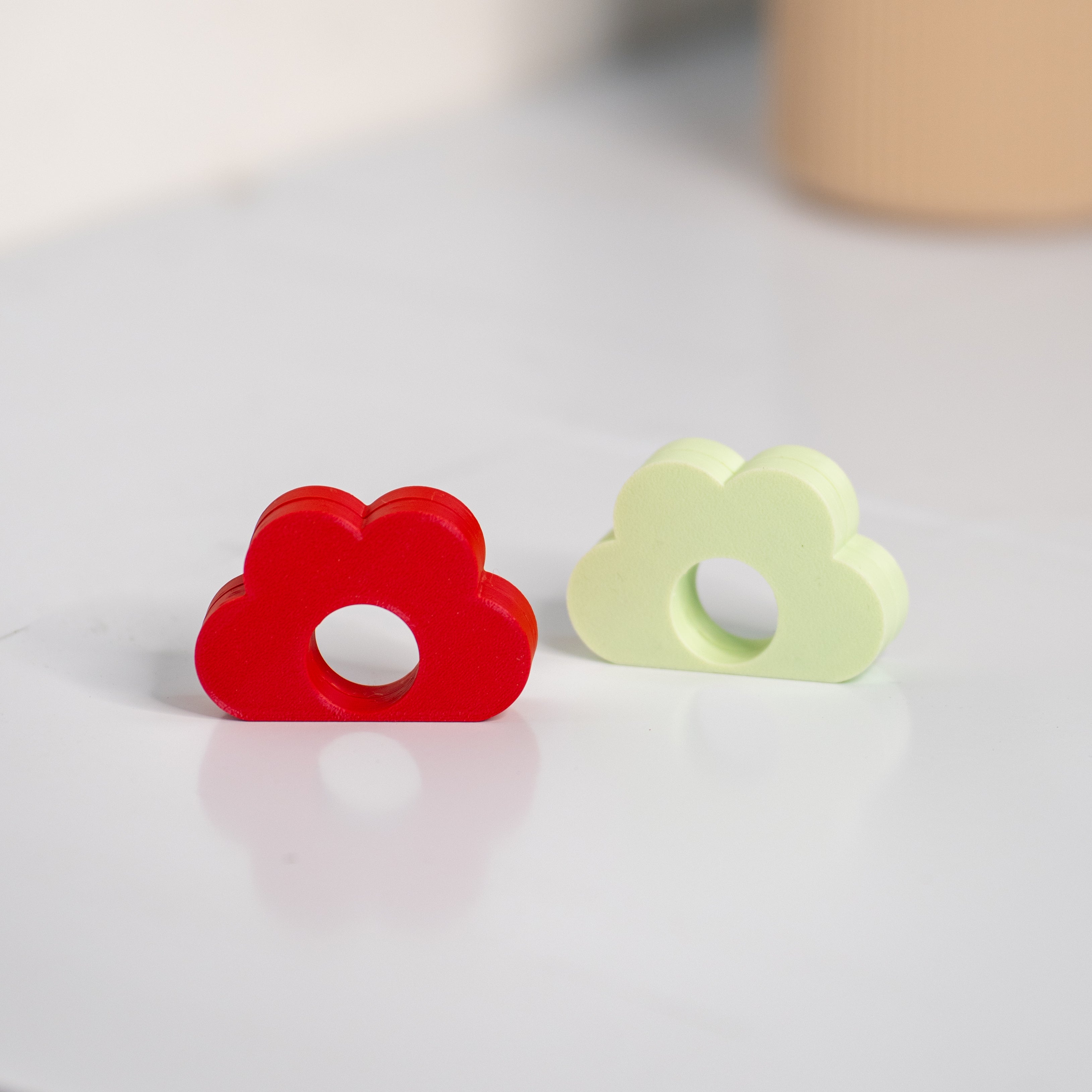 MyTinkly – Cute Cloud Polaroid Holder | Adorable Desk & Room Decor | Perfect Photo Display Stand for Instax & Mini Prints