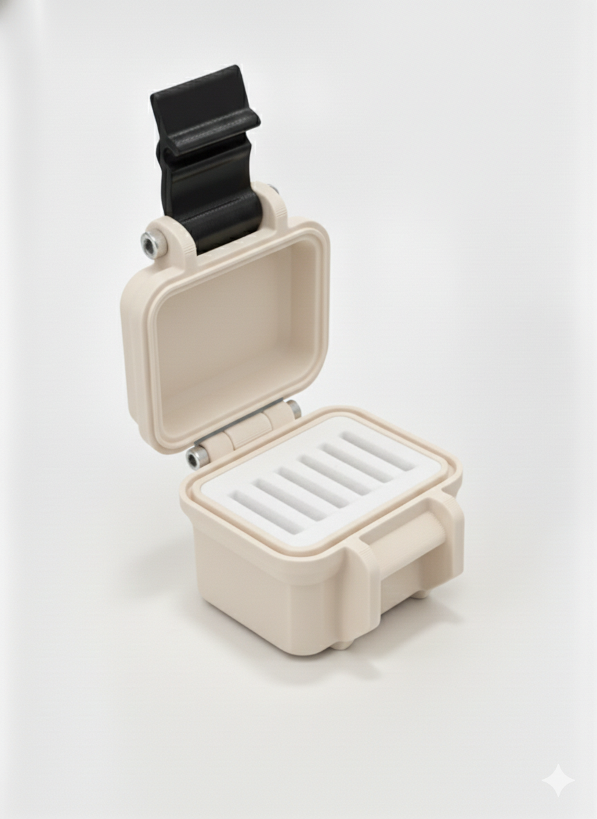 Customized- CF Express (TYPE A) Card Case |  Rugged Style | 6 Slot