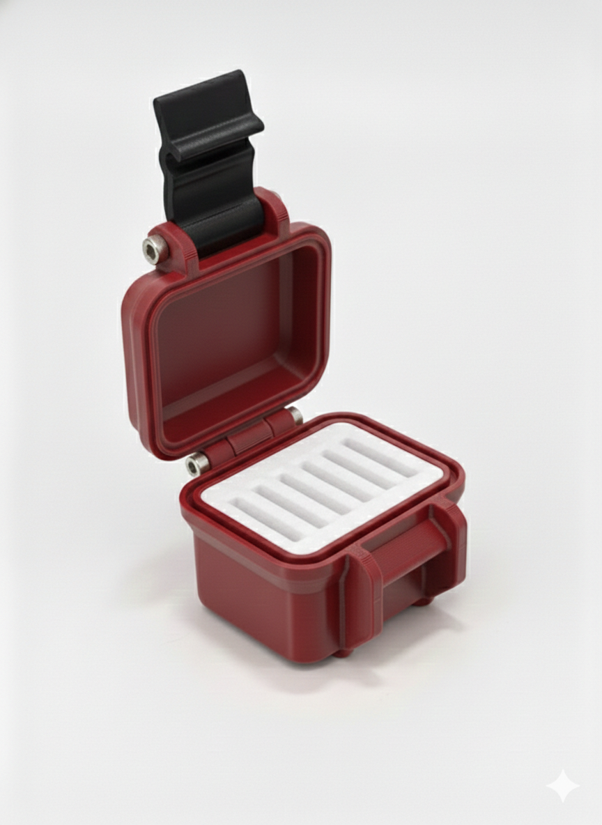 Customized- CF Express (TYPE A) Card Case |  Rugged Style | 6 Slot