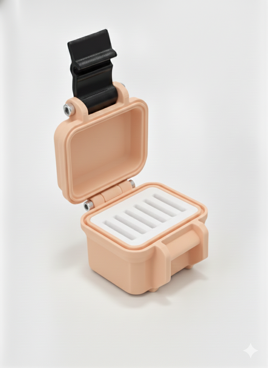 Customized- CF Express (TYPE A) Card Case |  Rugged Style | 6 Slot