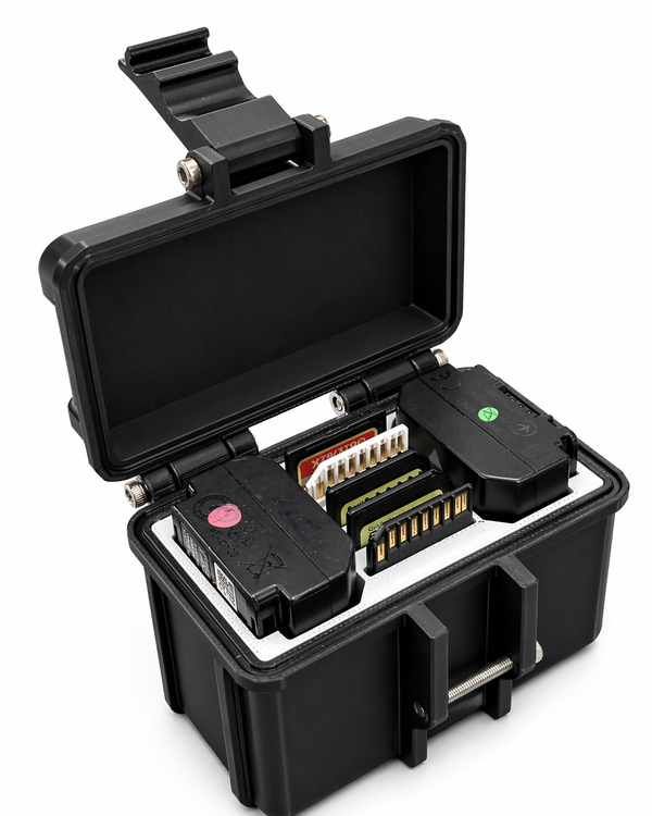 My Tinkly- 2 Slot-Camera Battery + 5 SD Slots| Rugged Style| Battery Storage Case | Customizable