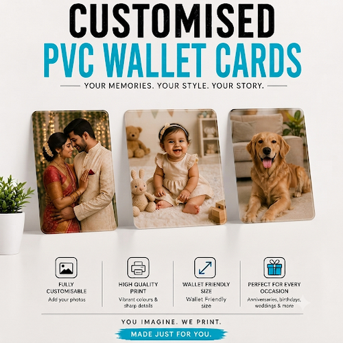 MyTinkly™-Personalised Premium PVC Wallet Card